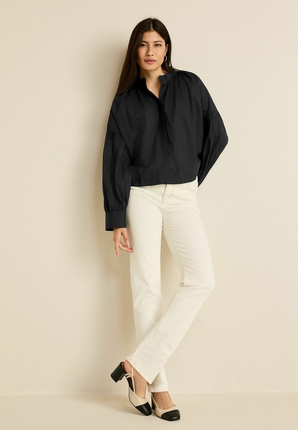 

Блузка-рубашка LONG SLEEVE REGULAR FIT Next, цвет black