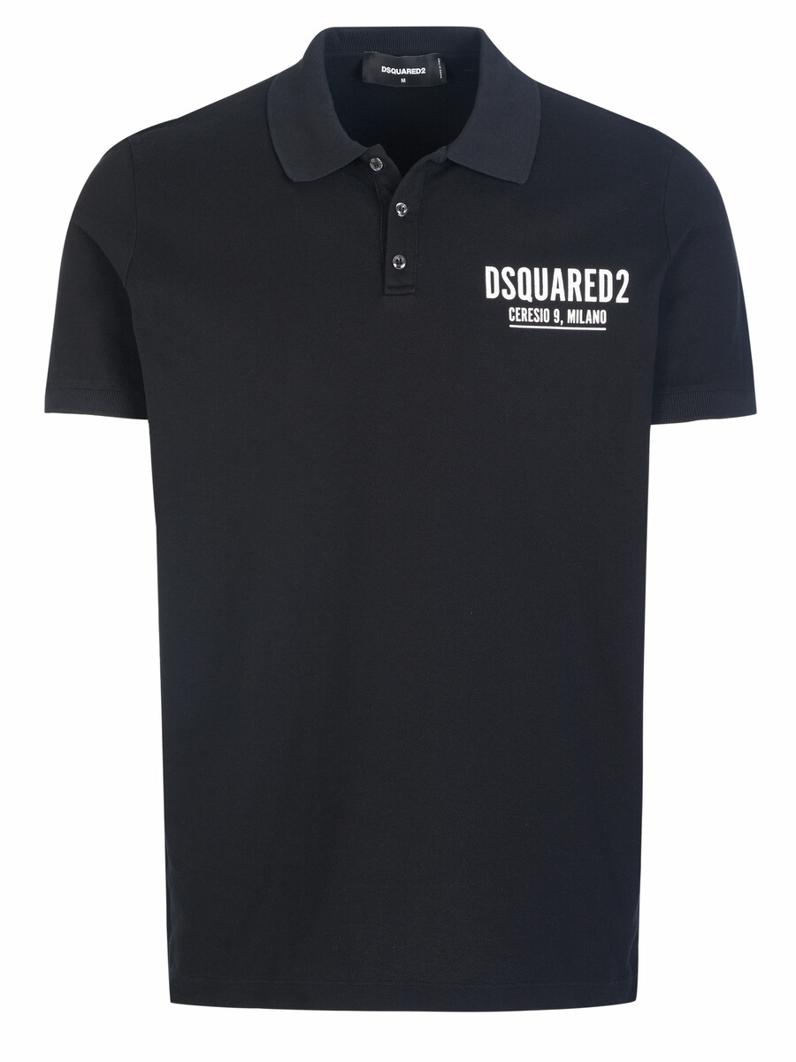 

Рубашка поло Dsquared2, черный