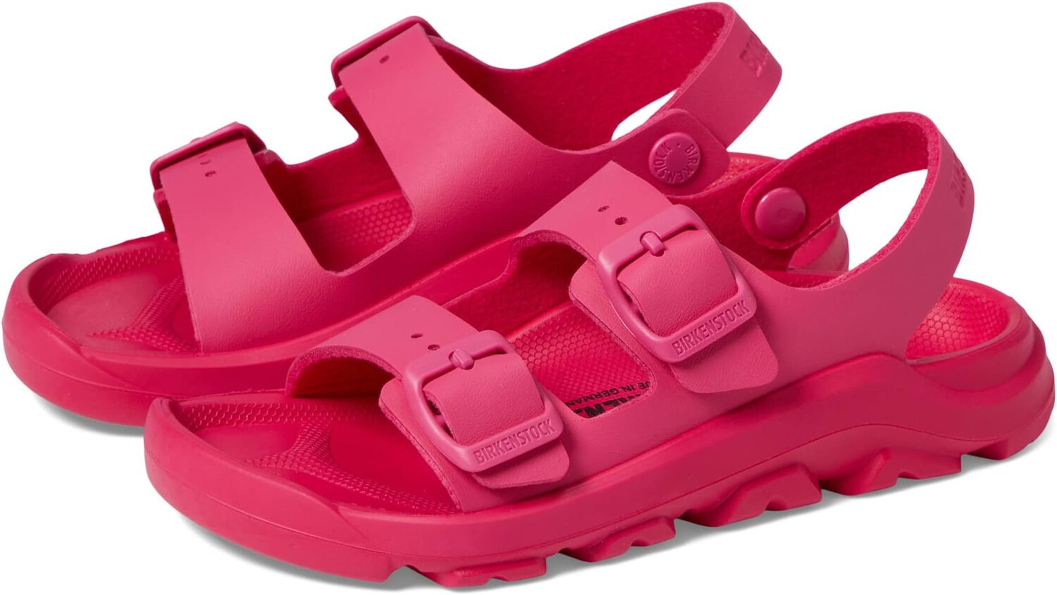 

Сандалии на плоской подошве Mogami Birkenstock, цвет Fuchsia Tulip Birko-Flor