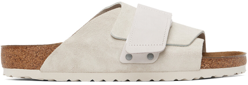

Белые сандалии Birkenstock Regular Kyoto