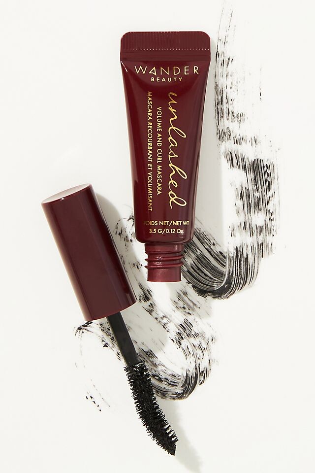 

Тушь для ресниц Wander Beauty Mini Unlashed Volume and Curl, черный