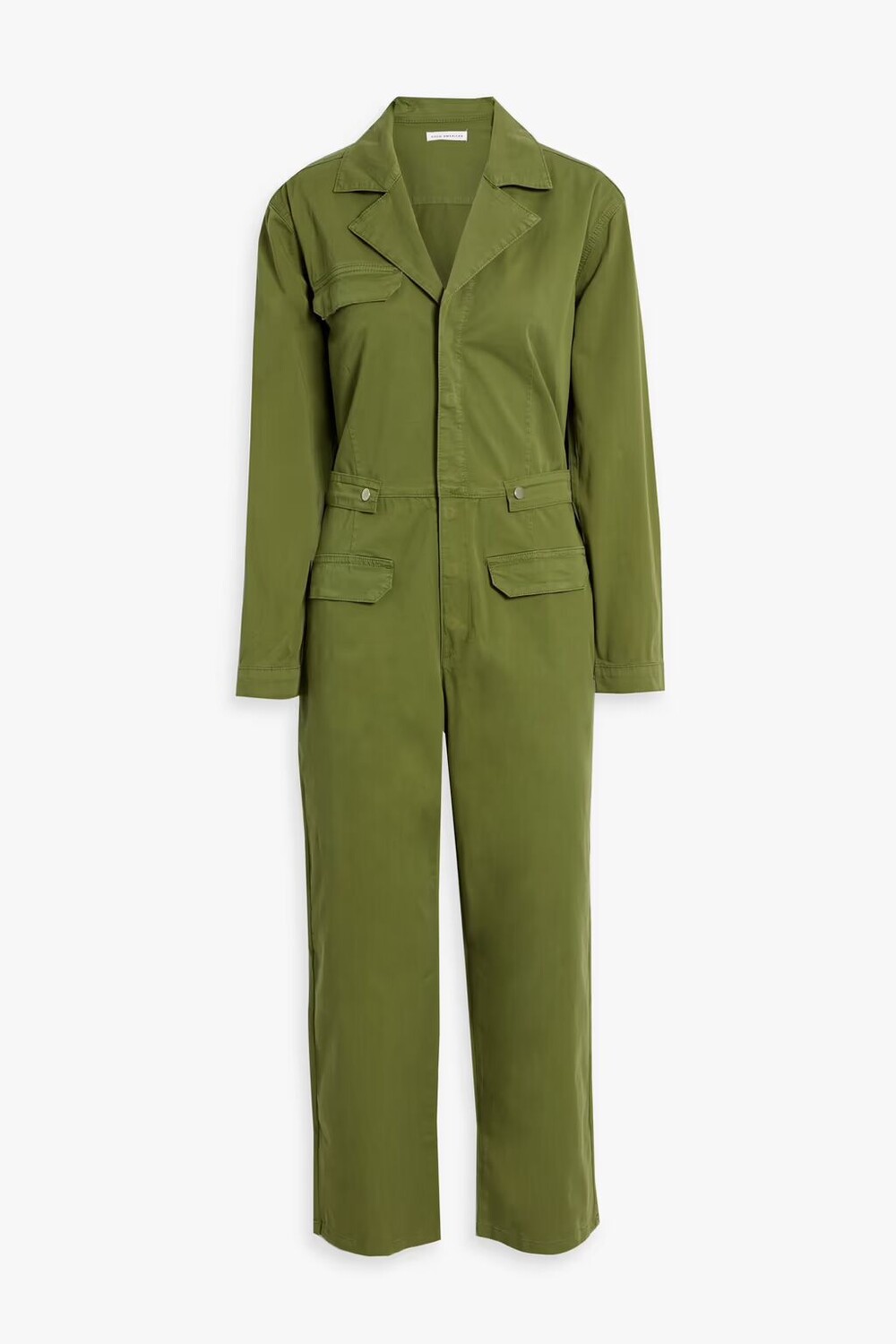 

Комбинезон из твила из органического хлопка Good American, цвет Leaf green