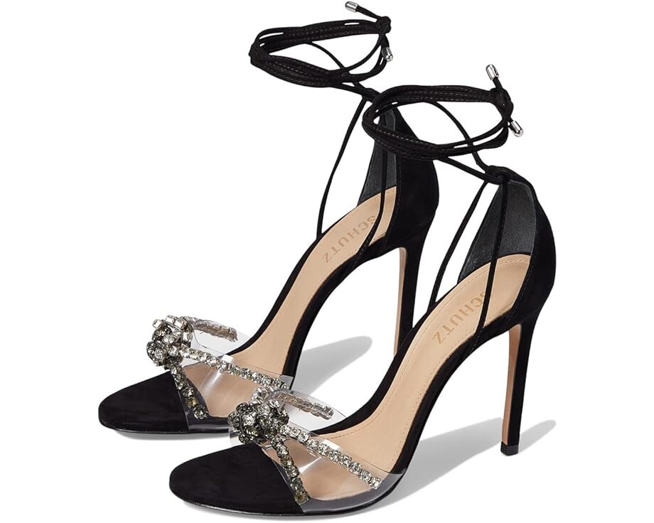 Туфли Schutz Jayda, цвет Transparente/Black туфли schutz s derika цвет black diamond black