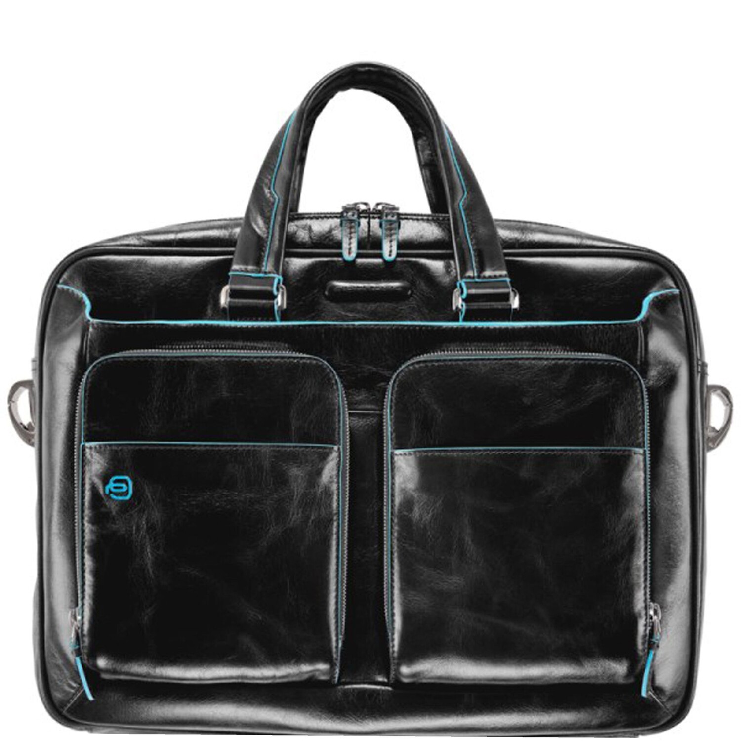 

Сумка для ноутбука Piquadro Blue Square III Leder 39 cm Laptopfach, черный