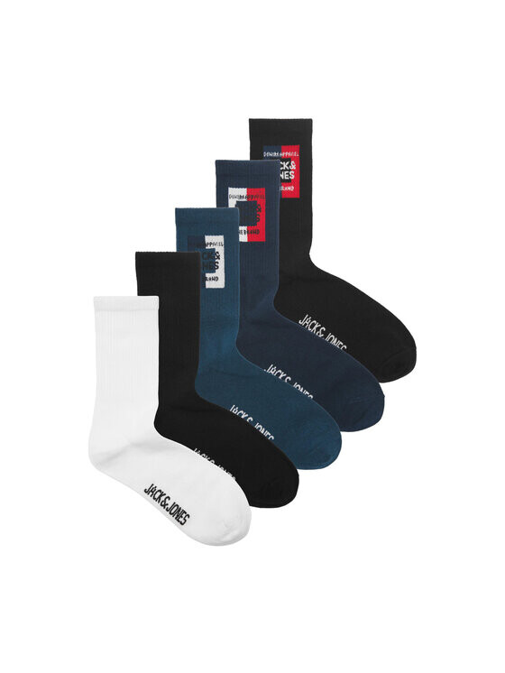 

Комплект из 5 высоких мужских носков Jack&Jones, мультиколор