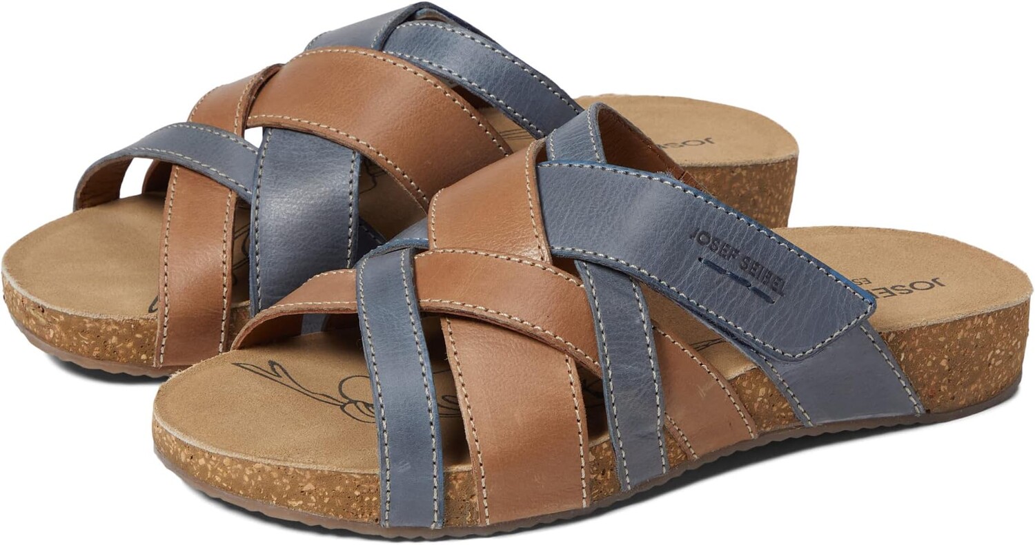 

Сандалии на плоской подошве Tonga 74 Josef Seibel, цвет Jeans/Kombi Belluno