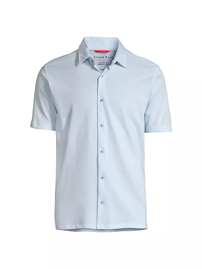 

Рубашка Performance из пике с короткими рукавами Stone Rose, синий