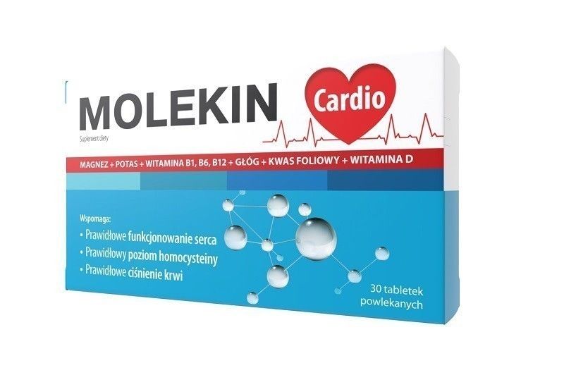 цена Molekin Cardio Tabletki таблетки магния, 30 шт.