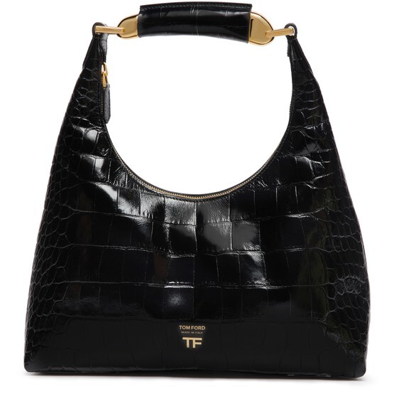 

Сумка-хобо Bianca Tom Ford, черный