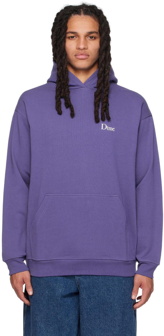 

Толстовка Dime Purple с вышивкой