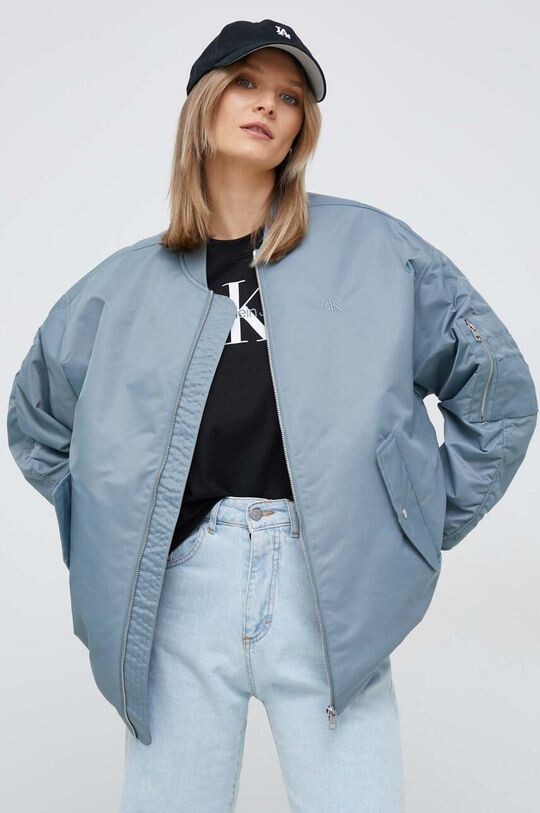 

Бомбер Calvin Klein Jeans, синий