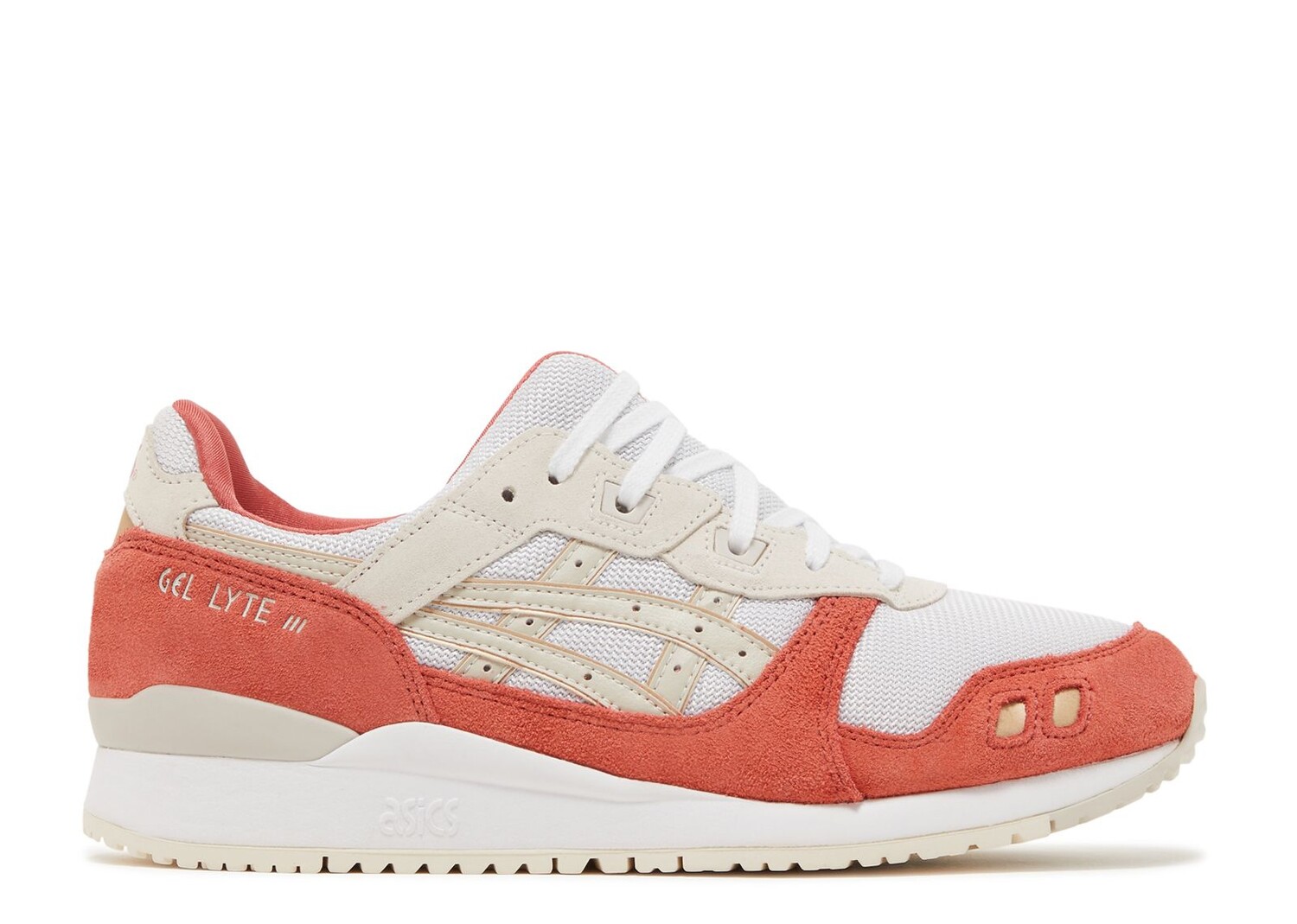 

Кроссовки ASICS Gel Lyte 3 Og 'White Smoke Grey', красный