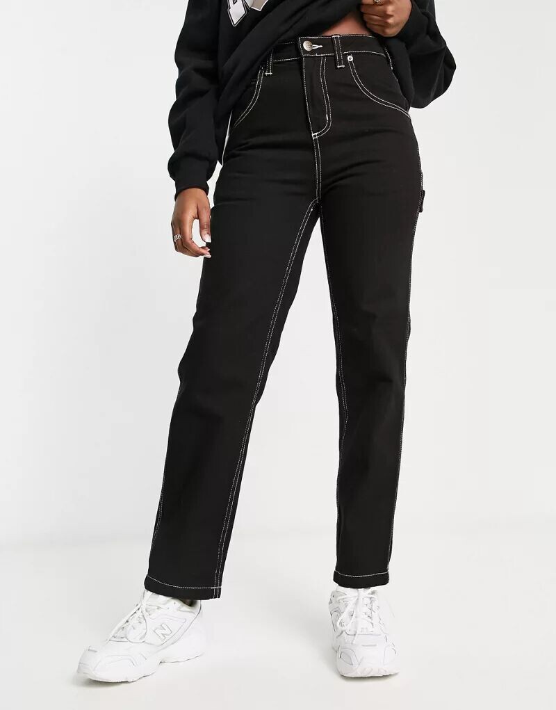 

Черные джинсы прямого кроя со средней посадкой Dickies Ellendale