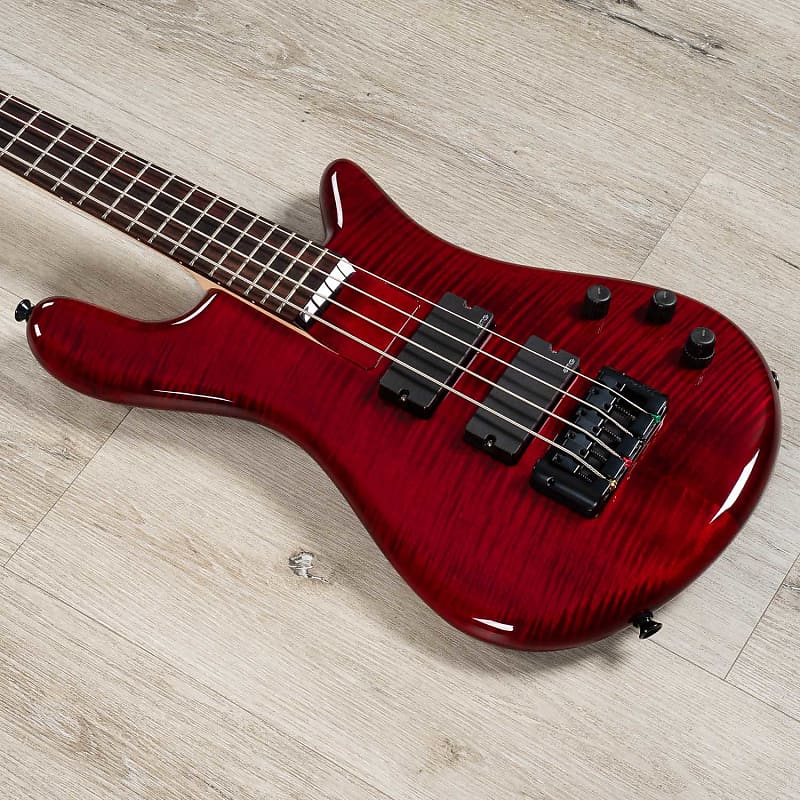 Басс гитара Spector Bantam 4 Short-Scale Bass, Rosewood Fretboard, EMG Pickups, Black Cherry цена и фото