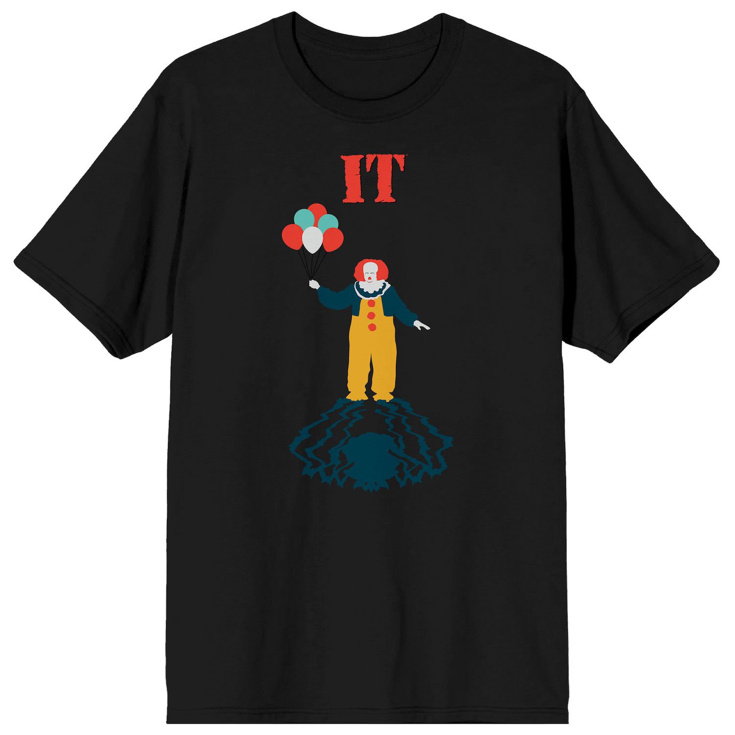 Мужская футболка It Pennywise с воздушными шарами Licensed Character