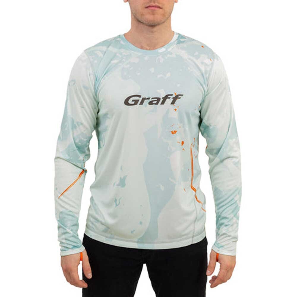 Футболка с длинным рукавом Graff UPF 50 961 CL-11, зеленый
