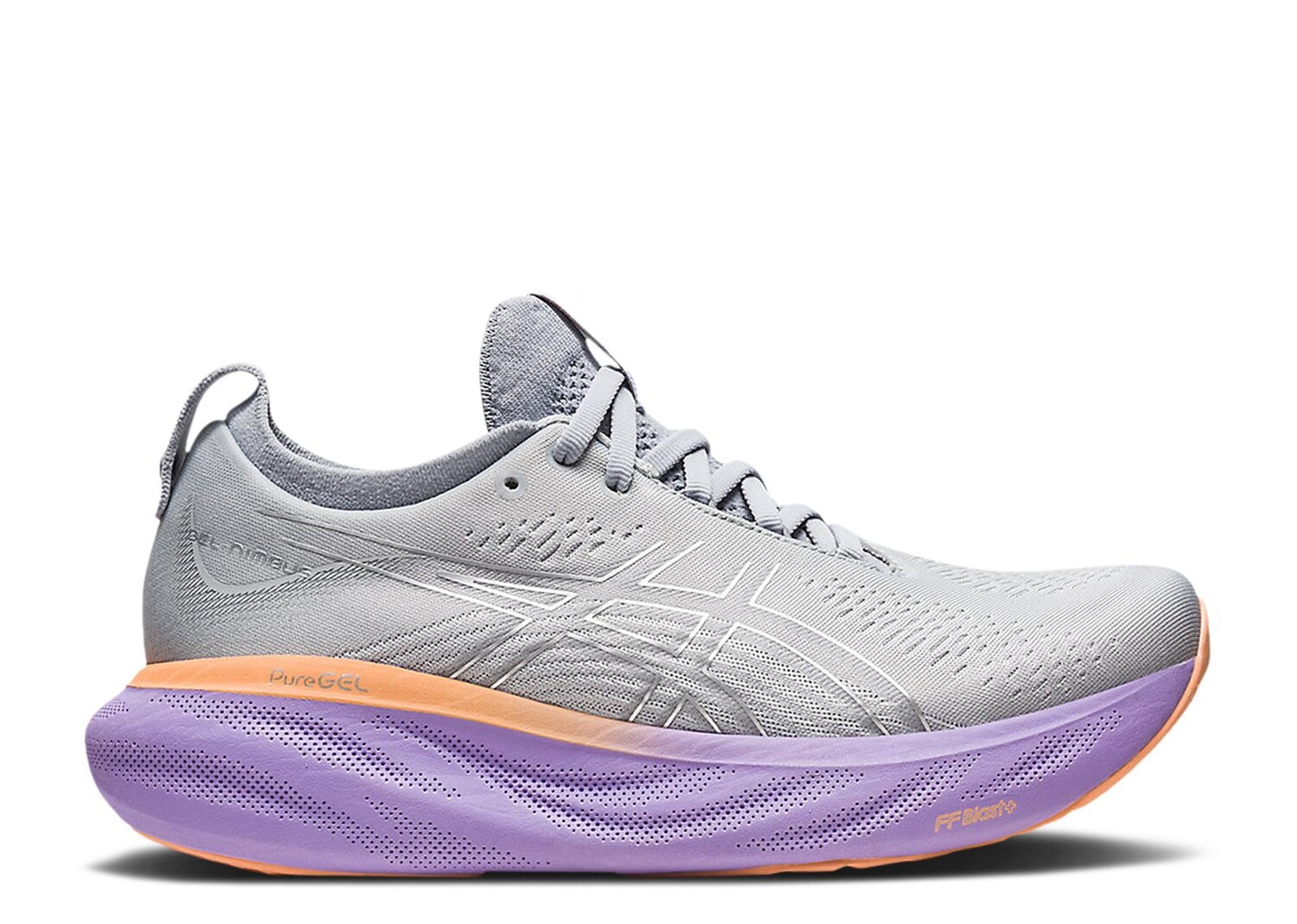 

Кроссовки ASICS Wmns Gel Nimbus 25 Wide 'Piedmont Grey Purple', серый