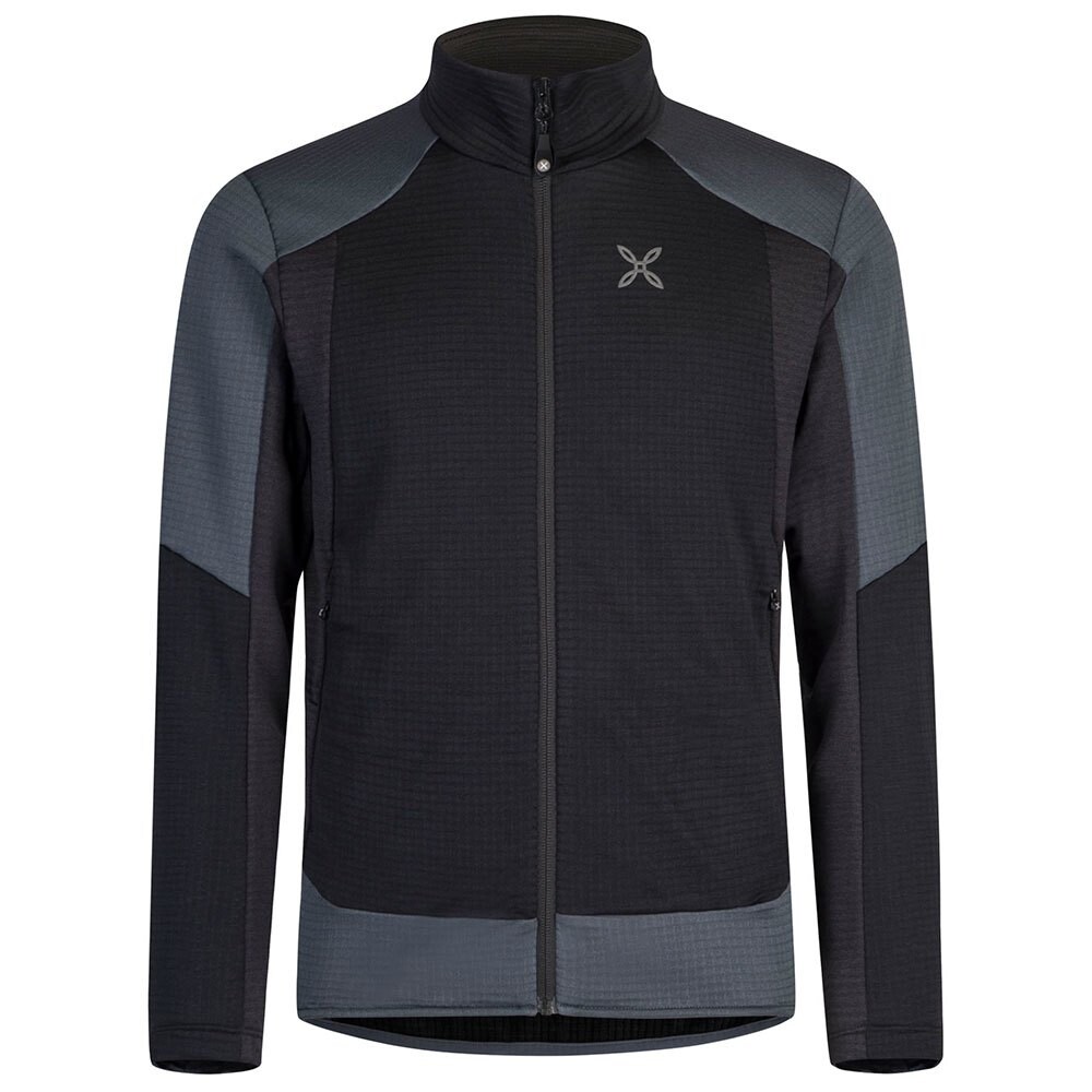 

Толстовка на молнии Montura Stretch Color Confort Fit, черный