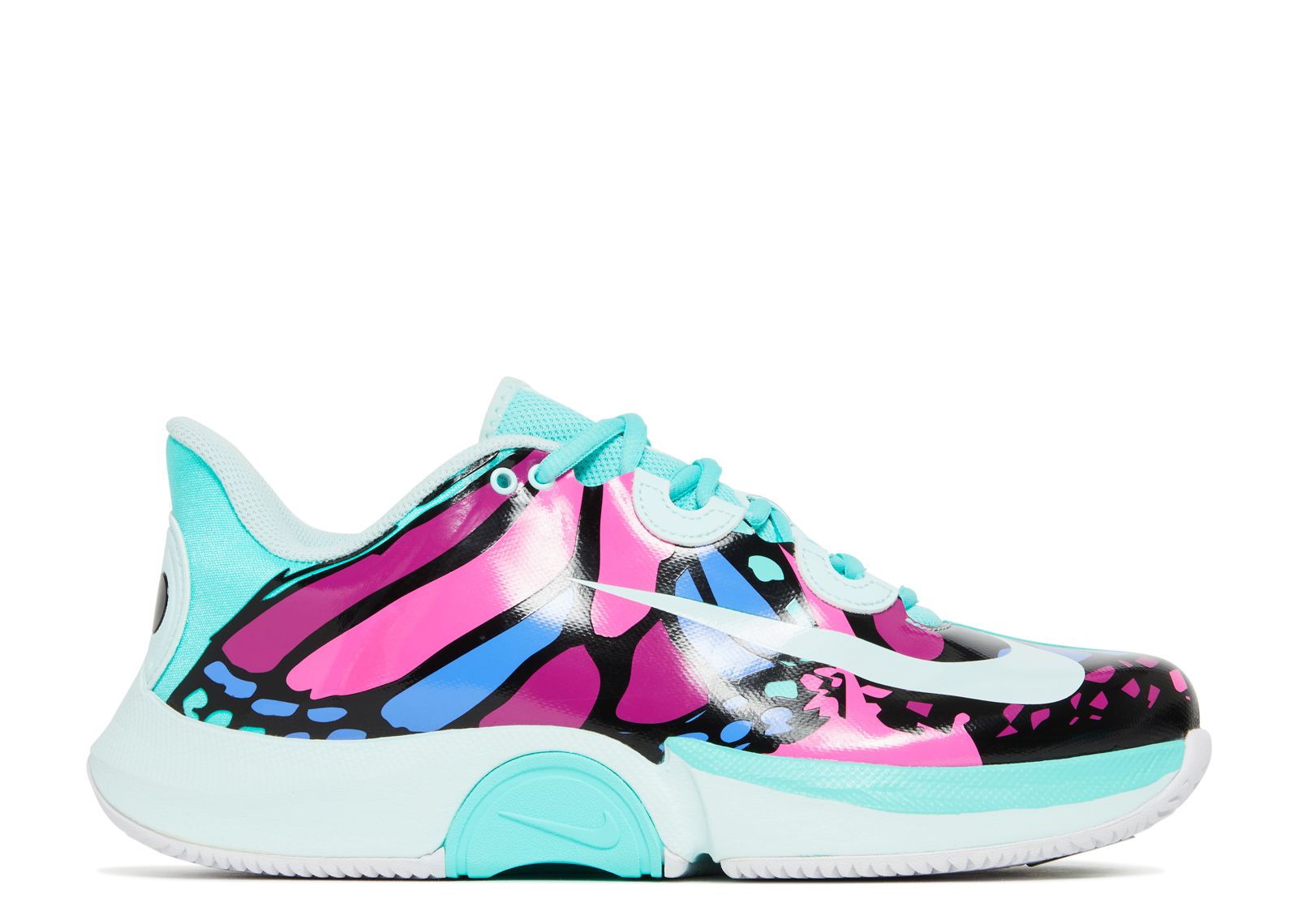 Кроссовки Nike Naomi Osaka X Wmns Nikecourt Air Zoom Gp Turbo 'Butterfly', синий фото