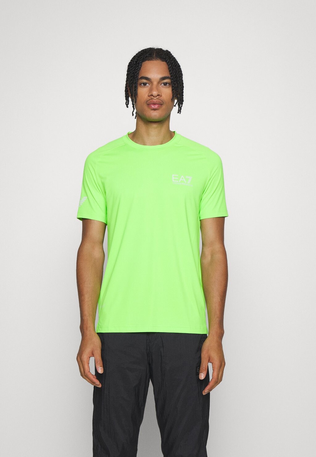 

Спортивная футболка ФУТБОЛКА TENNIS PRO EA7 Emporio Armani, зеленый геккон