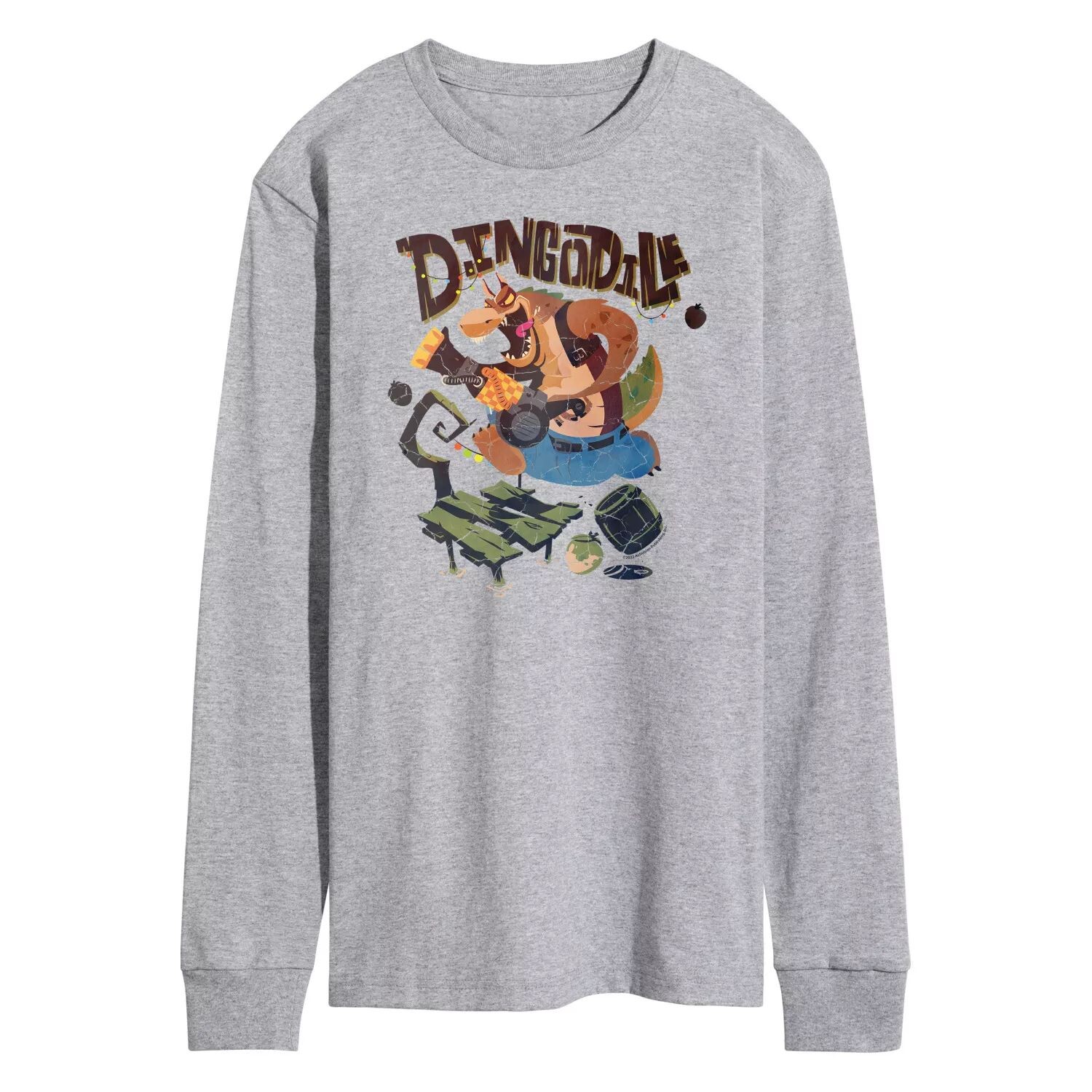 

Мужская футболка Crash Bandicoot Dingodile Licensed Character