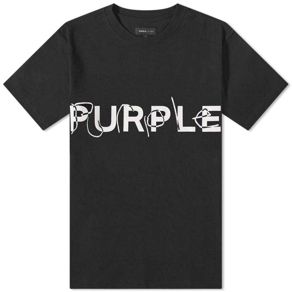 

Purple Brand Футболка с логотипом Brand Heavy, черный
