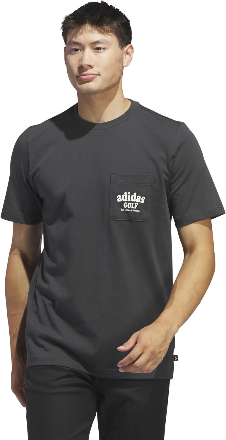 

Футболка adidas Golf Ball Retrieval Short Sleeve Tee, цвет Carbon