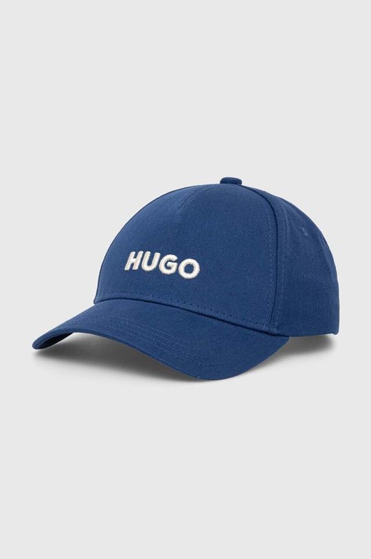 Хлопковая бейсболка Hugo, темно-синий