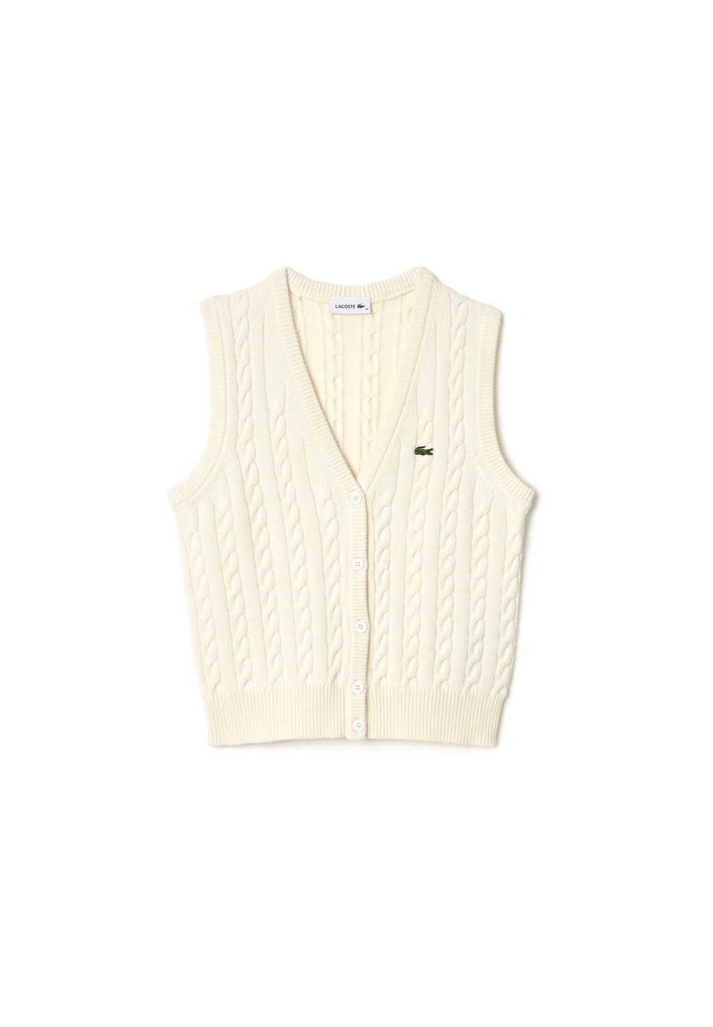

Жилет Lacoste, белый нью-йорк