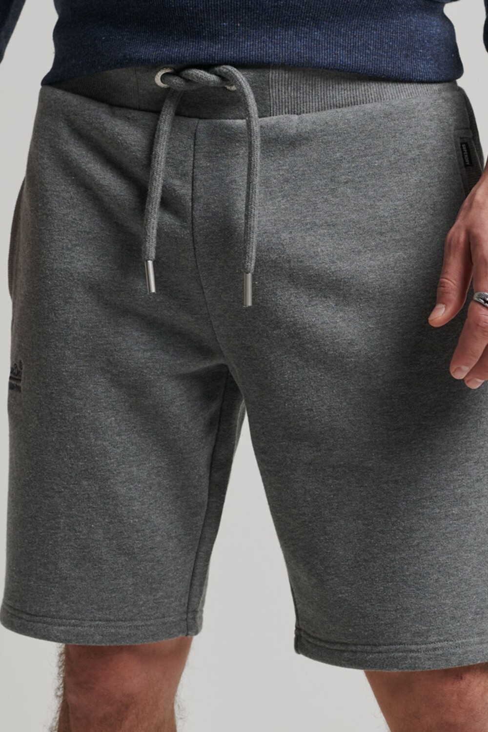 

Шорты Vintage Logo из джерси из органического хлопка Superdry, черный