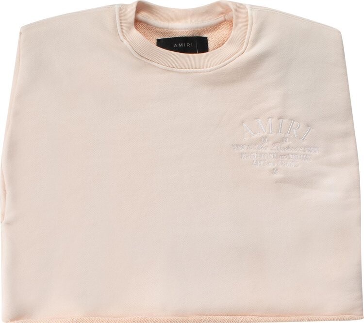 

Футболка Amiri Arts District Shoulder 'Cork', розовый