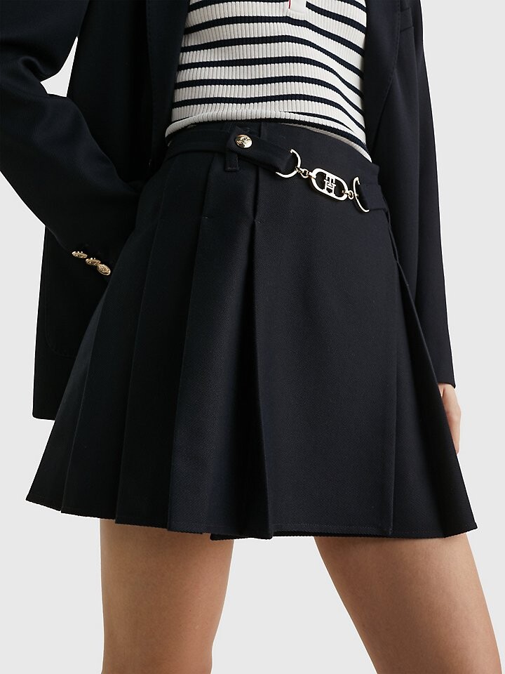 

Классическая плиссированная юбка Prep Hilfiger Collection
