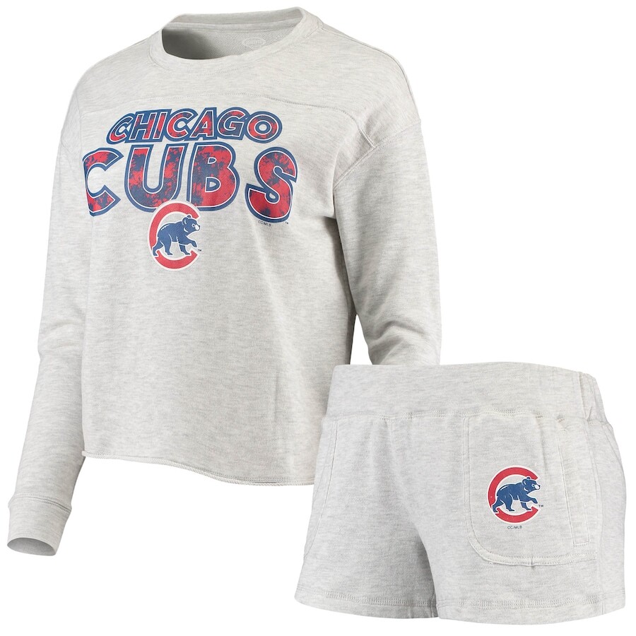 

Пижамный комплект Concepts Sport Chicago Cubs, серый