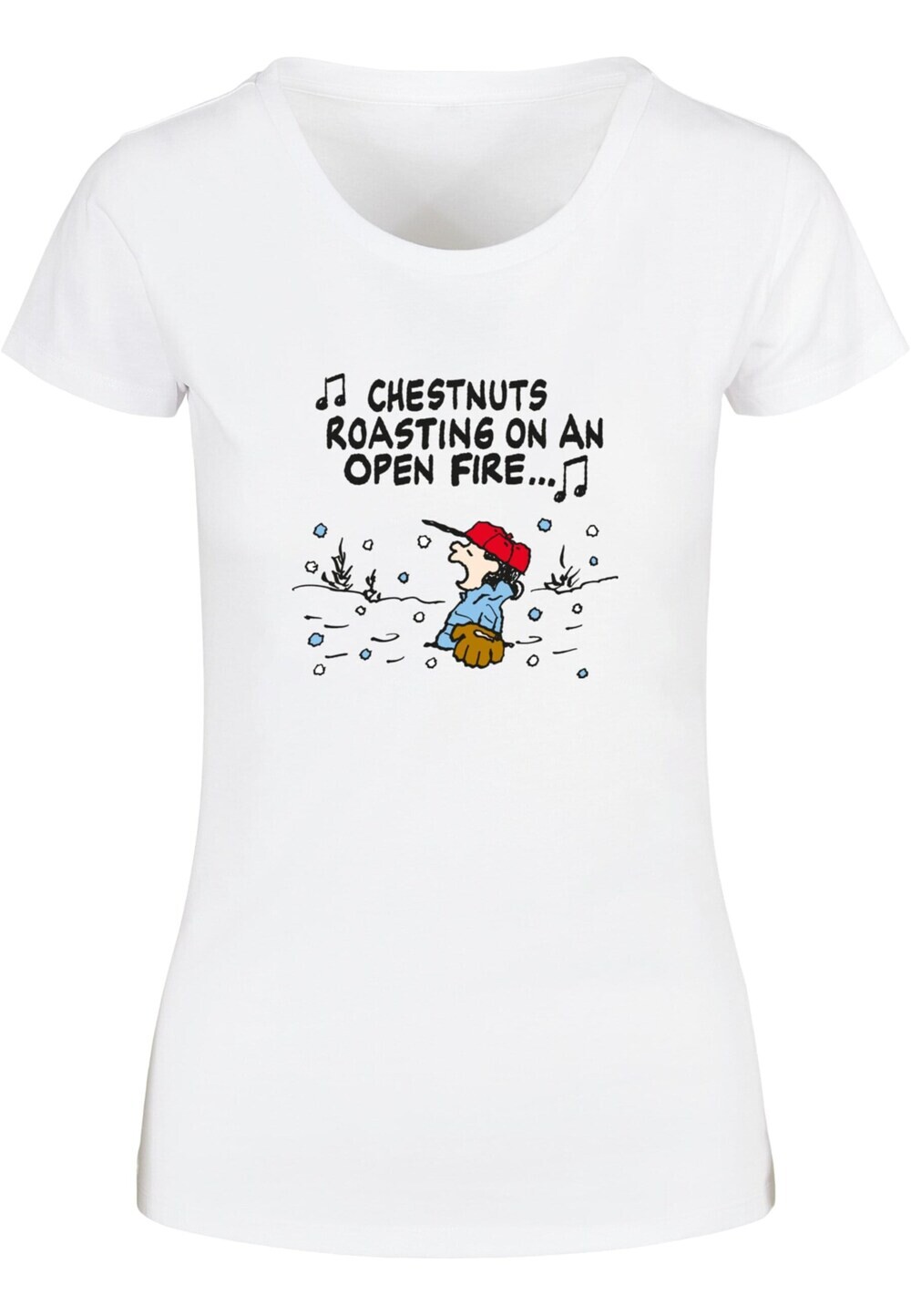 

Рубашка Merchcode Peanuts Chestnuts, белый