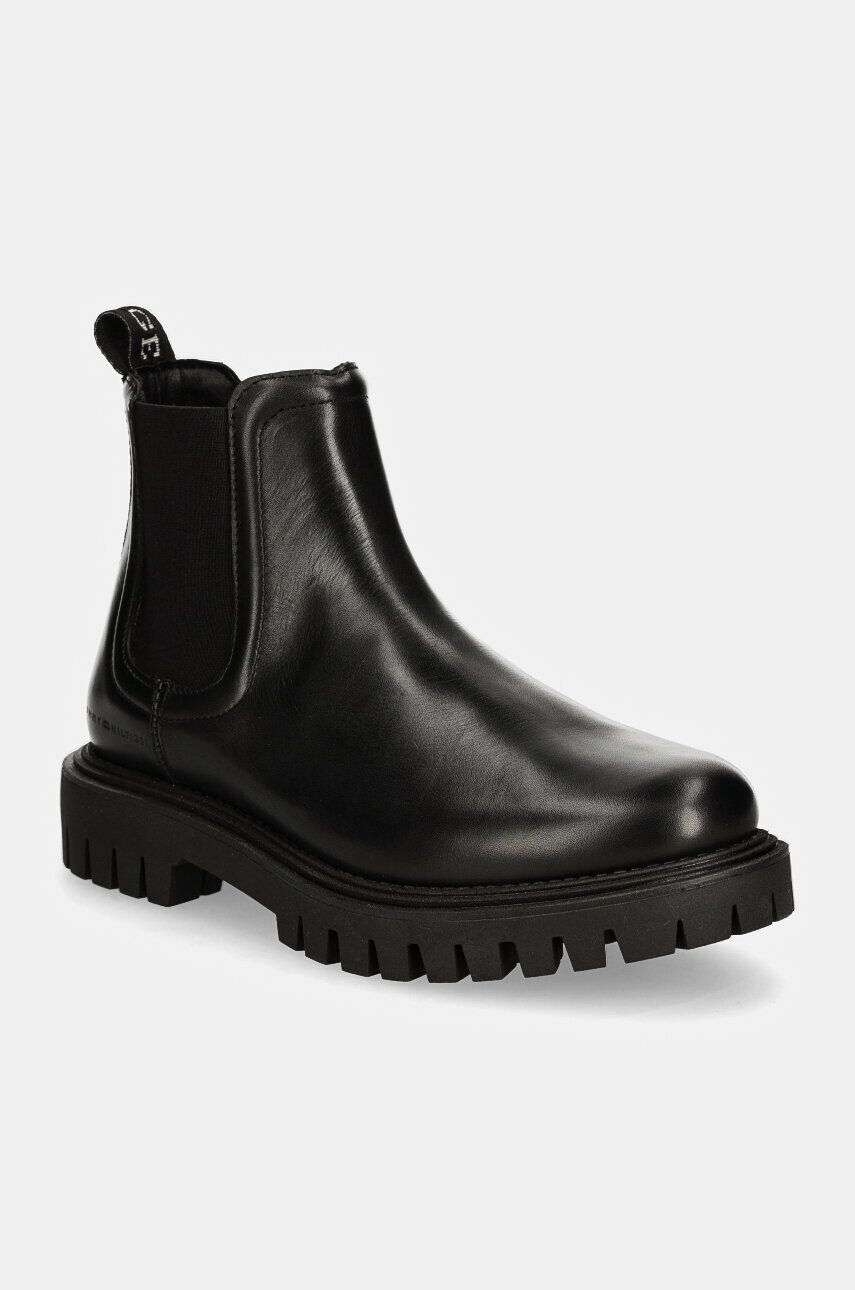 

Кожаные ботинки челси Tommy Hilfiger CASUAL HILFIGER CHUNKY LTH CHELS, черный