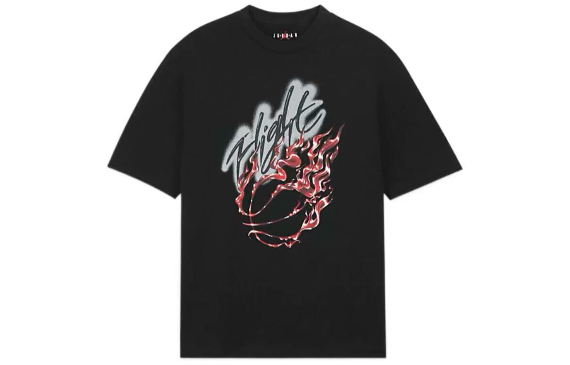 

Футболка с рисунком Travis Scott x Jordan Flight, черная, Черный