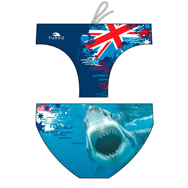 

Плавки Turbo Shark Australia 2015 Waterpolo, синий