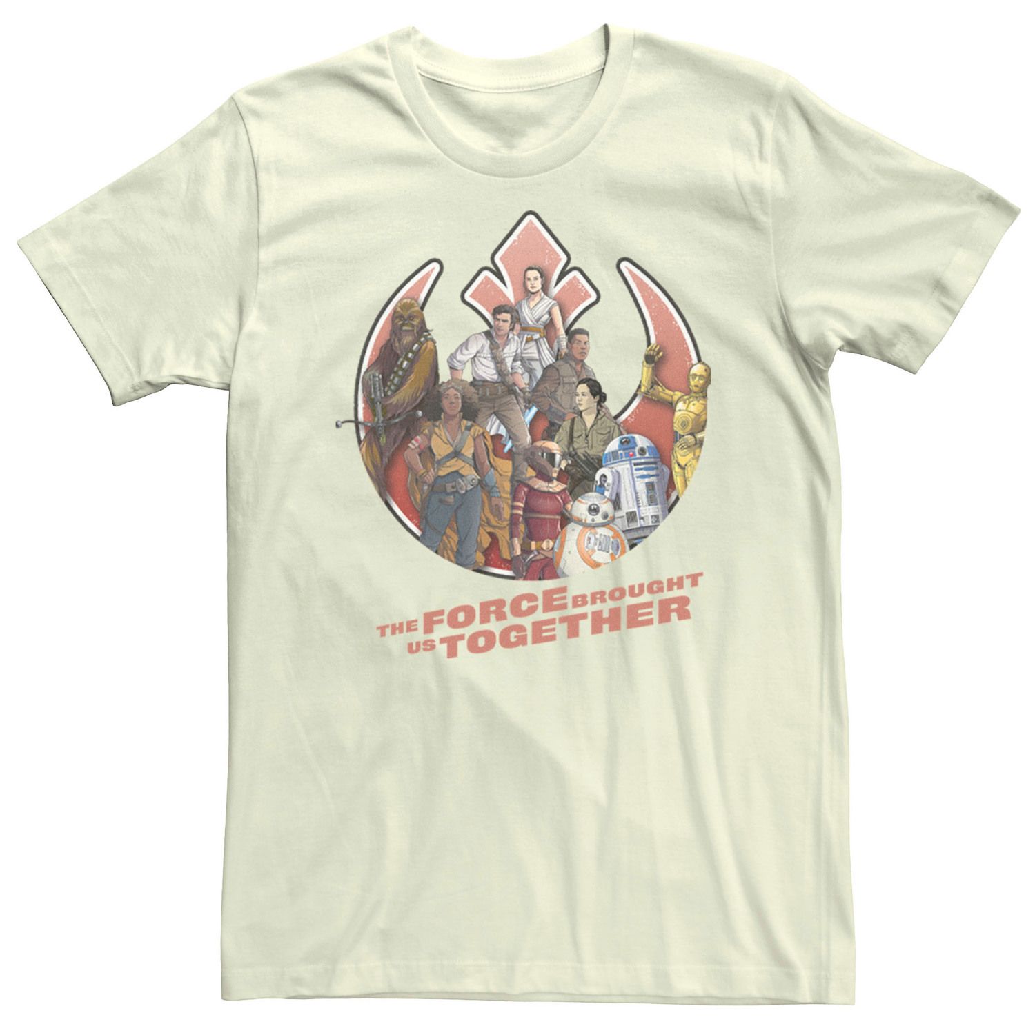 Мужская футболка «Звездные войны: Скайуокер: Восстание: Повстанцы вместе» Licensed Character