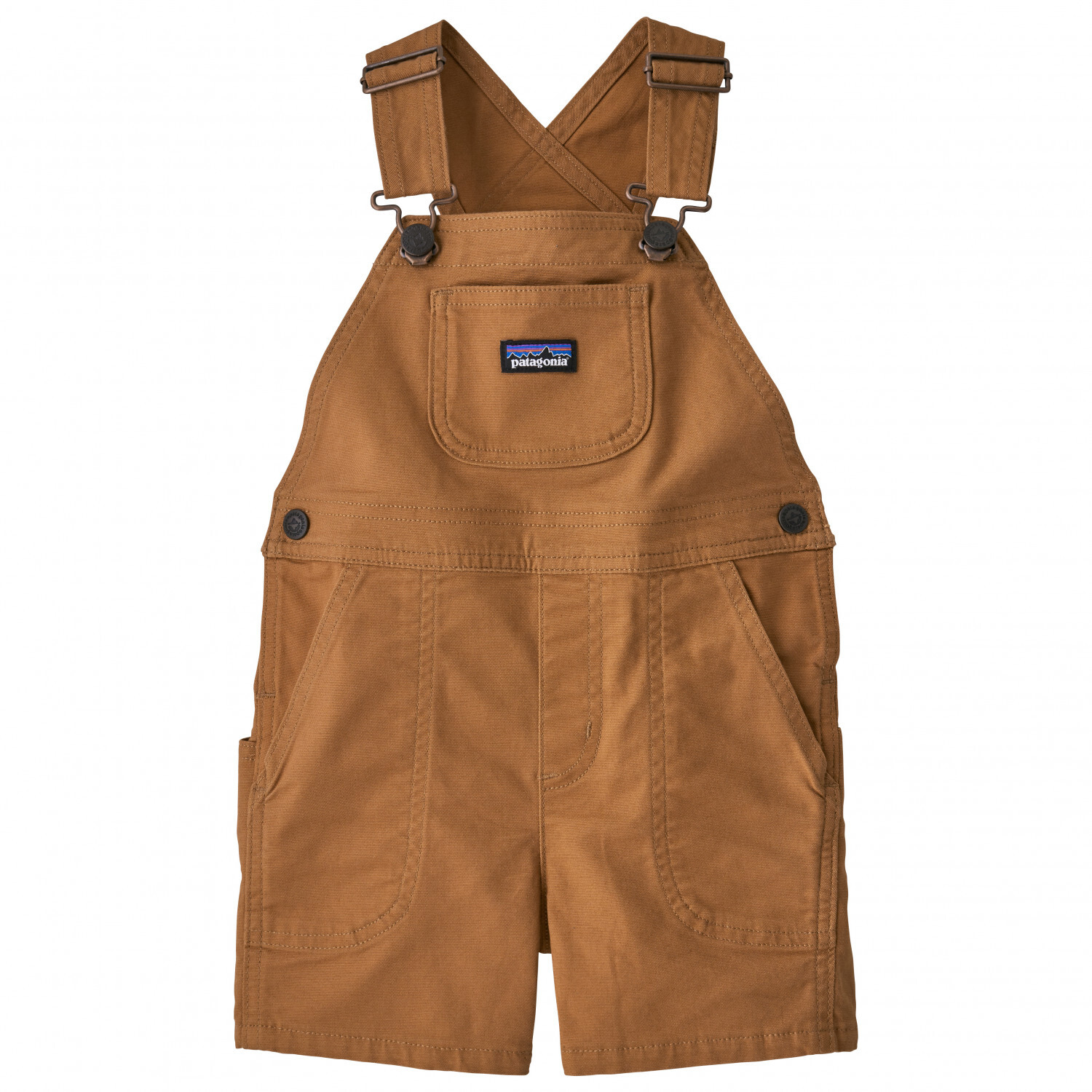 

Шорты Patagonia Kid's Stand Up Shortalls, цвет Umber Brown