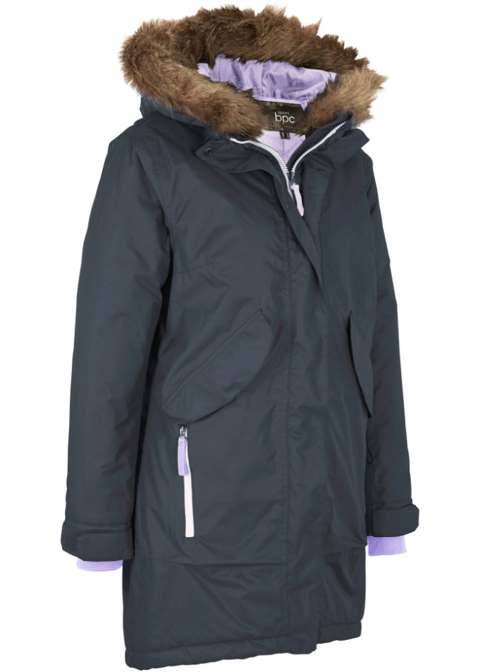 Водонепроницаемое функциональное пальто для отдыха на открытом воздухе Bpc Bonprix Collection, черный
