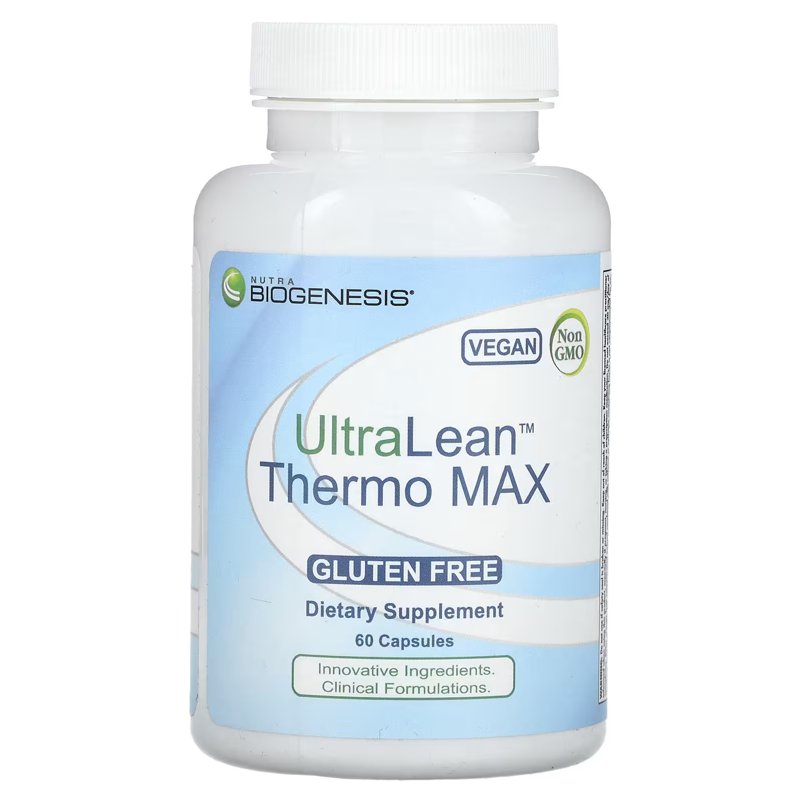 Nutra BioGenesis UltraLean Thermo MAX 60 капсул nugenix thermo экстремальный ускоритель метаболизма 60 капсул