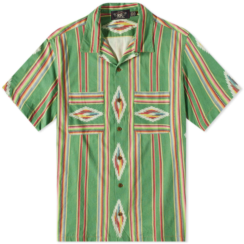 

Рубашка с коротким рукавом RRL Serape Camp, мультиколор