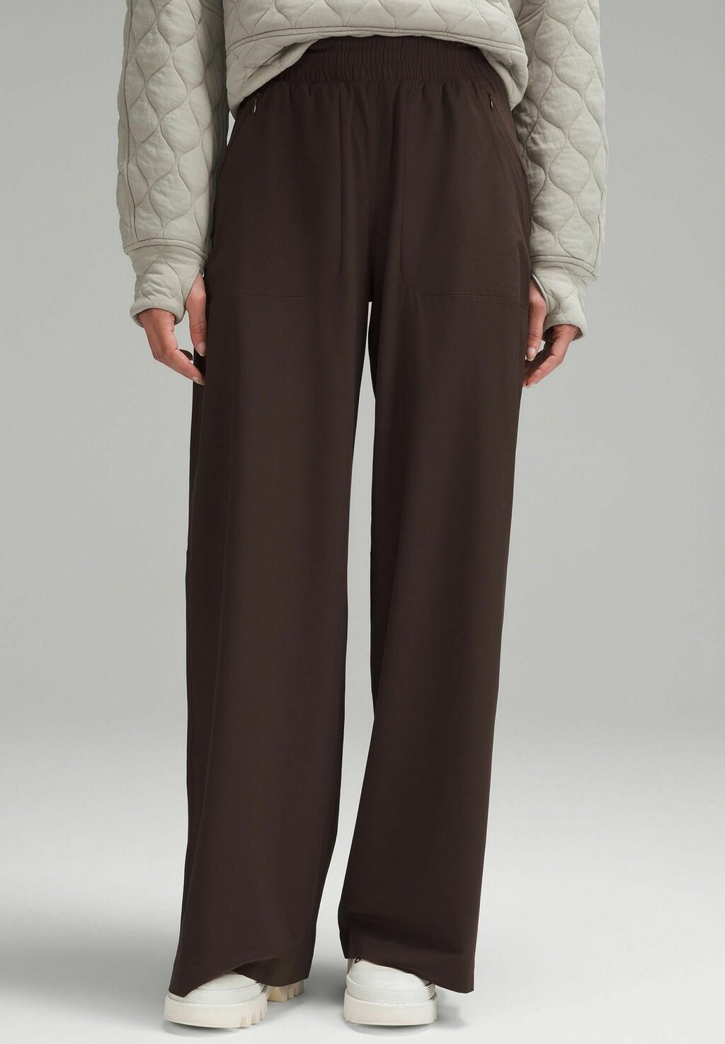 

Брюки SWIFT WIDE-LEG lululemon, цвет espresso