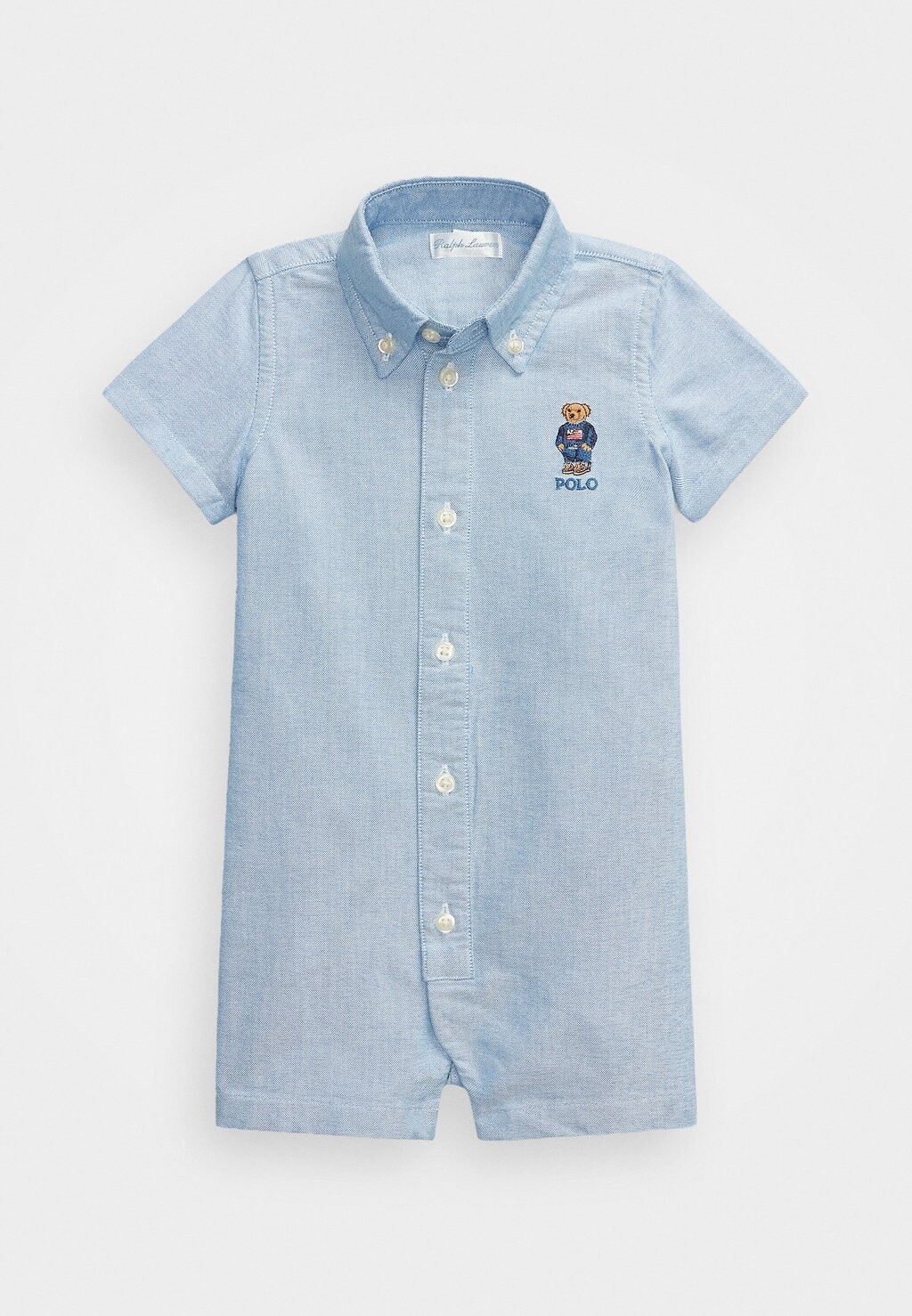 

Комбинезон BABY BEAR ONE PIECE SHORTALL Polo Ralph Lauren, цвет blue