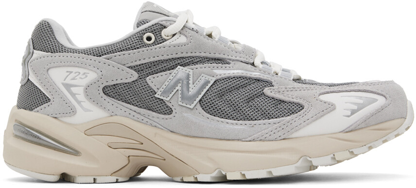 

Серые кроссовки 725V1 New Balance, цвет Raincloud/Shadow grey/Sea salt