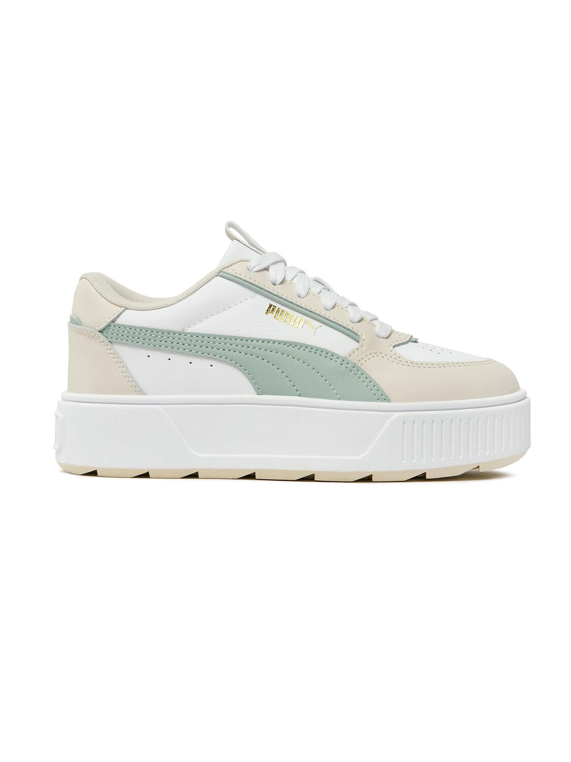 

Женские кроссовки Puma Karmen Rebelle, белый/зеленый