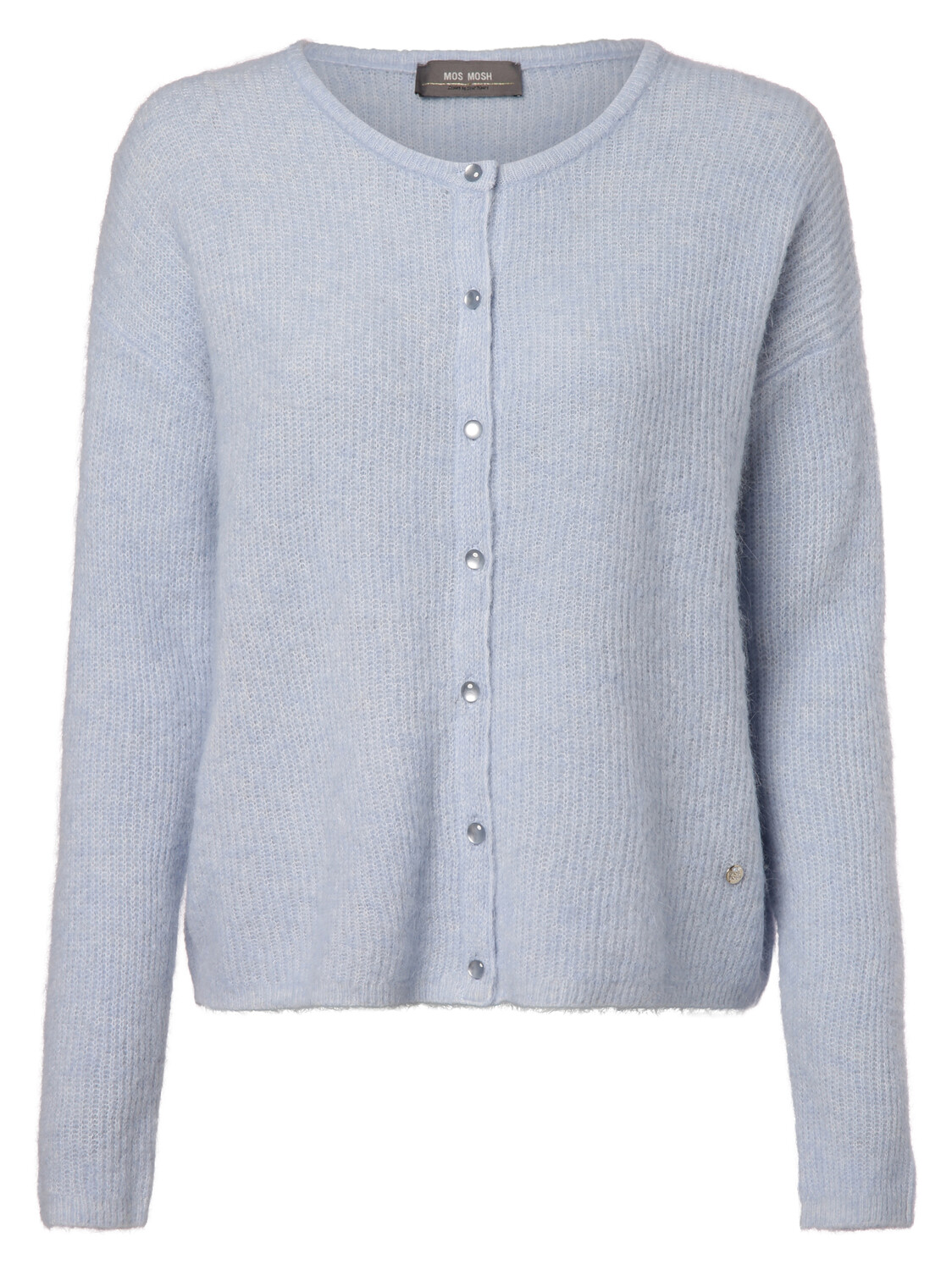 

Кардиган Mos Mosh Strickjacke mit Alpaka Anteil MMAlmine, светло-синий