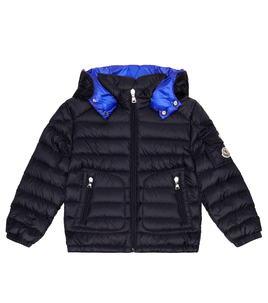 

Пуховик Lauros Moncler Enfant, синий