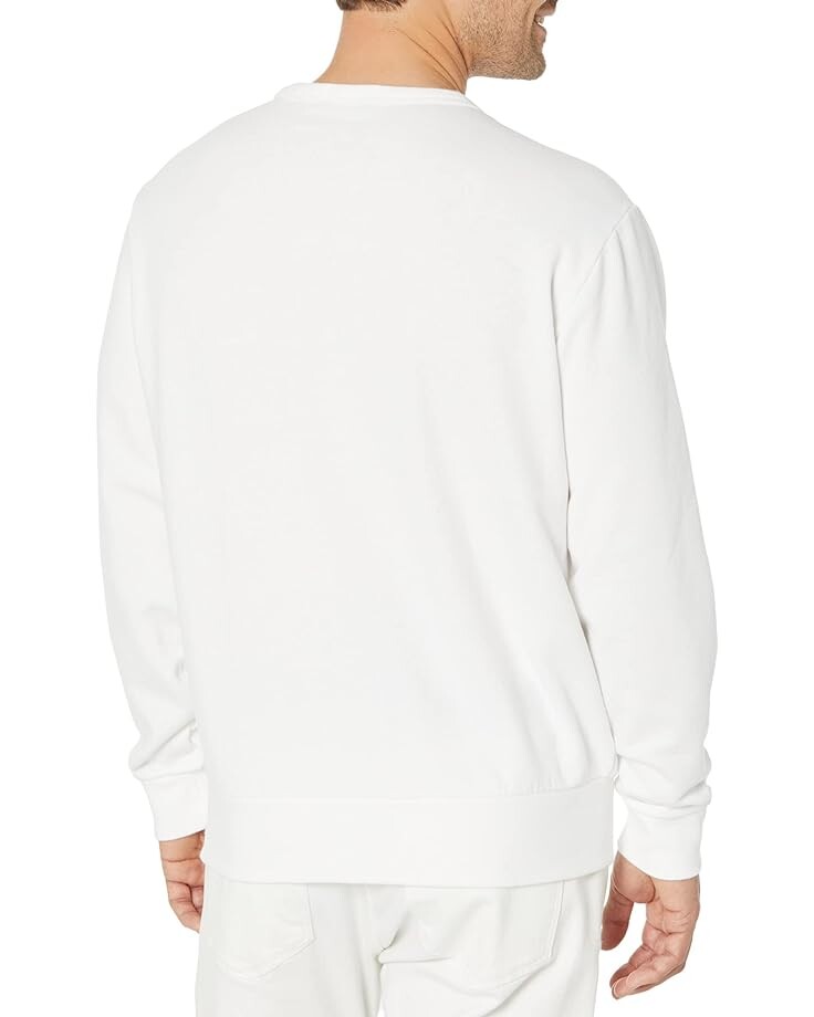 

Толстовка Polo Ralph Lauren Logo Crew Neck Fleece Sweatshirt, белый