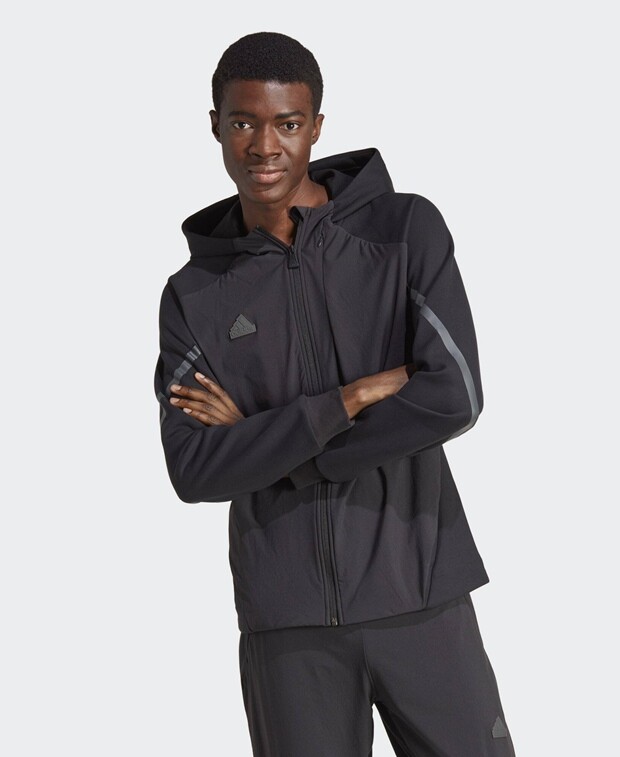 

Куртка с капюшоном adidas Sportswear, черный